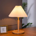 Pleated Pull Cord Switch Table Lamp