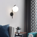 Arc Glass Globe Wall Lamp