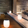 PE Portable Basket Decorative Outdoor Light