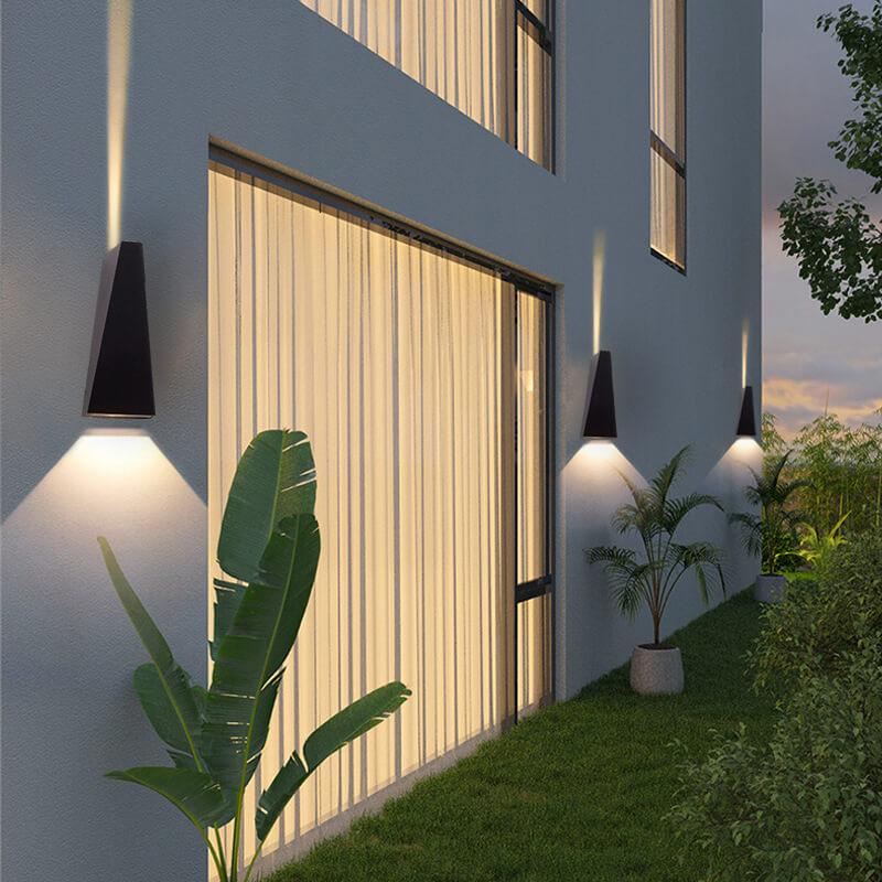 Trapezoid 2-Light Outdoor Light