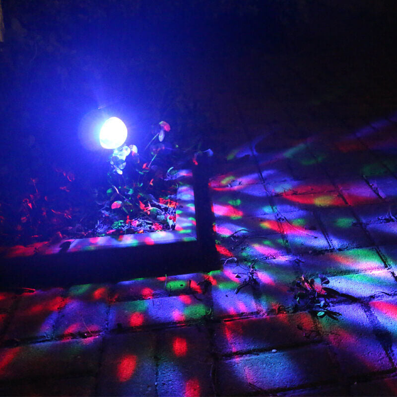 Rotating Color Projection Garden Outdoor Light