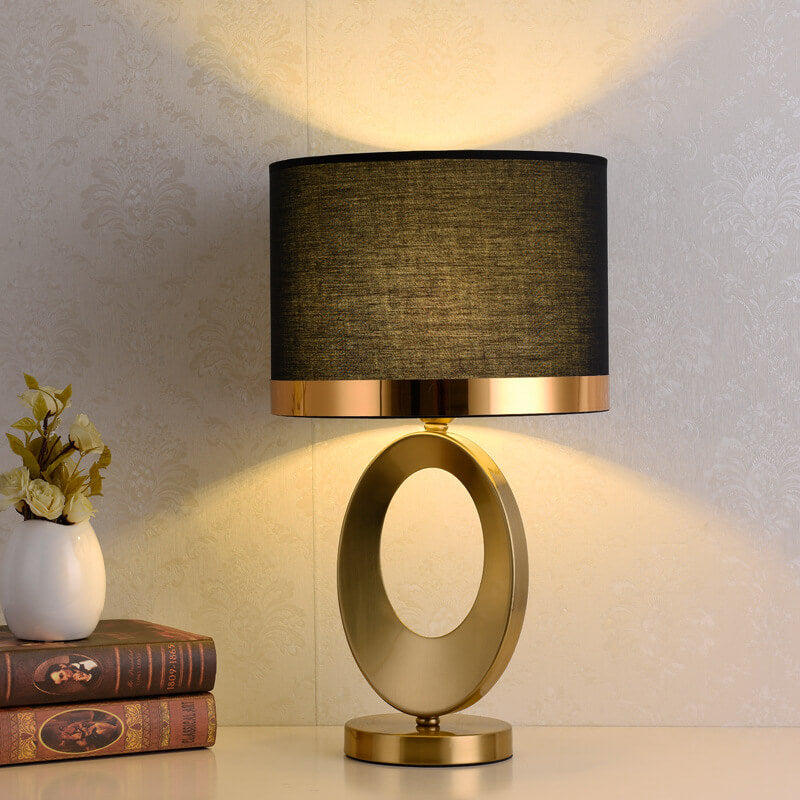 Fabric Ring Table Lamp