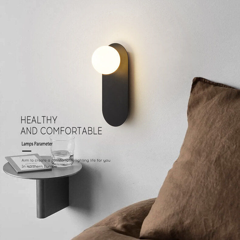 Glass Ring Wall Lamp