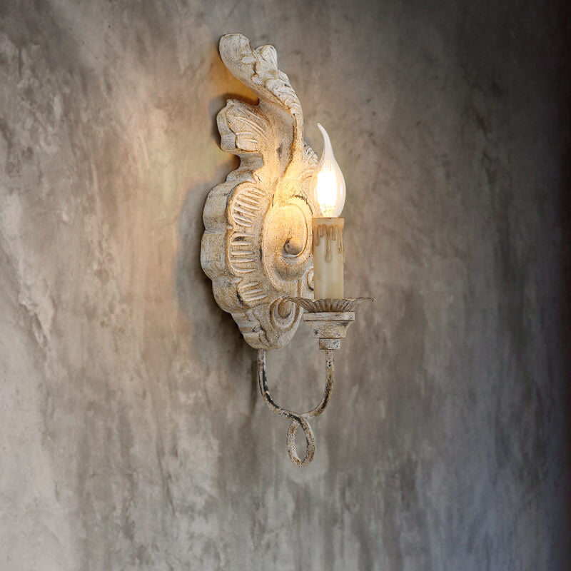 Resin Candelabra Wall Lamp
