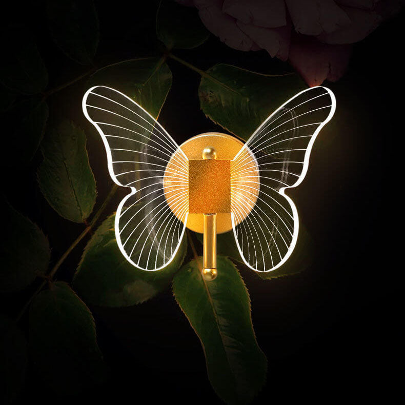 Butterfly Acrylic Wall Lamp