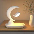 ABS Moon Shape Bluetooth Table Lamp