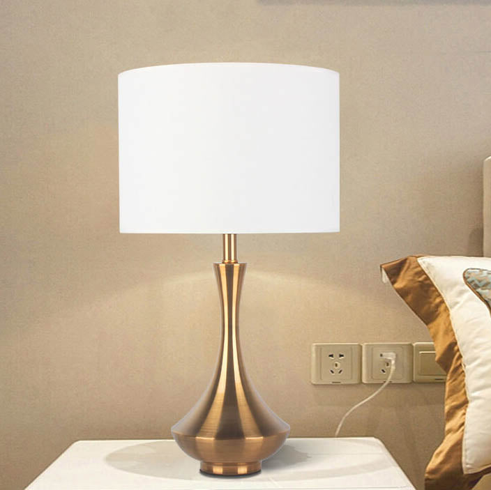 Metal Teardrop Table Lamp