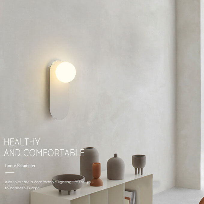 Glass Ring Wall Lamp