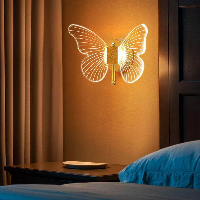 Butterfly Acrylic Wall Lamp