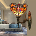 Dragonfly Glass Wall Lamp