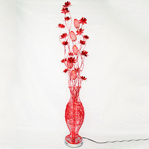 European Style Vase Flower Floor Lamp