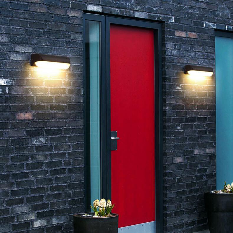 Cylinder Ring 1/2 Outdoor Light