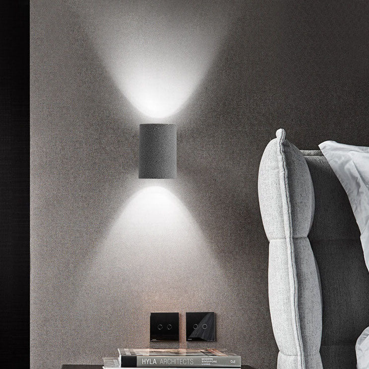 Cement Cylinder Wall Lamp