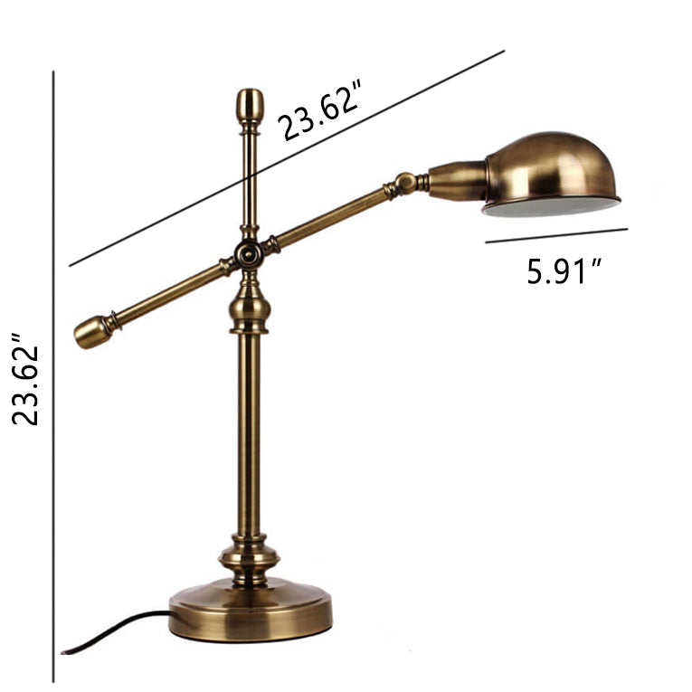 Iron Eye Protection Table Lamp