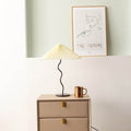 Fabric Pleated Table Lamp