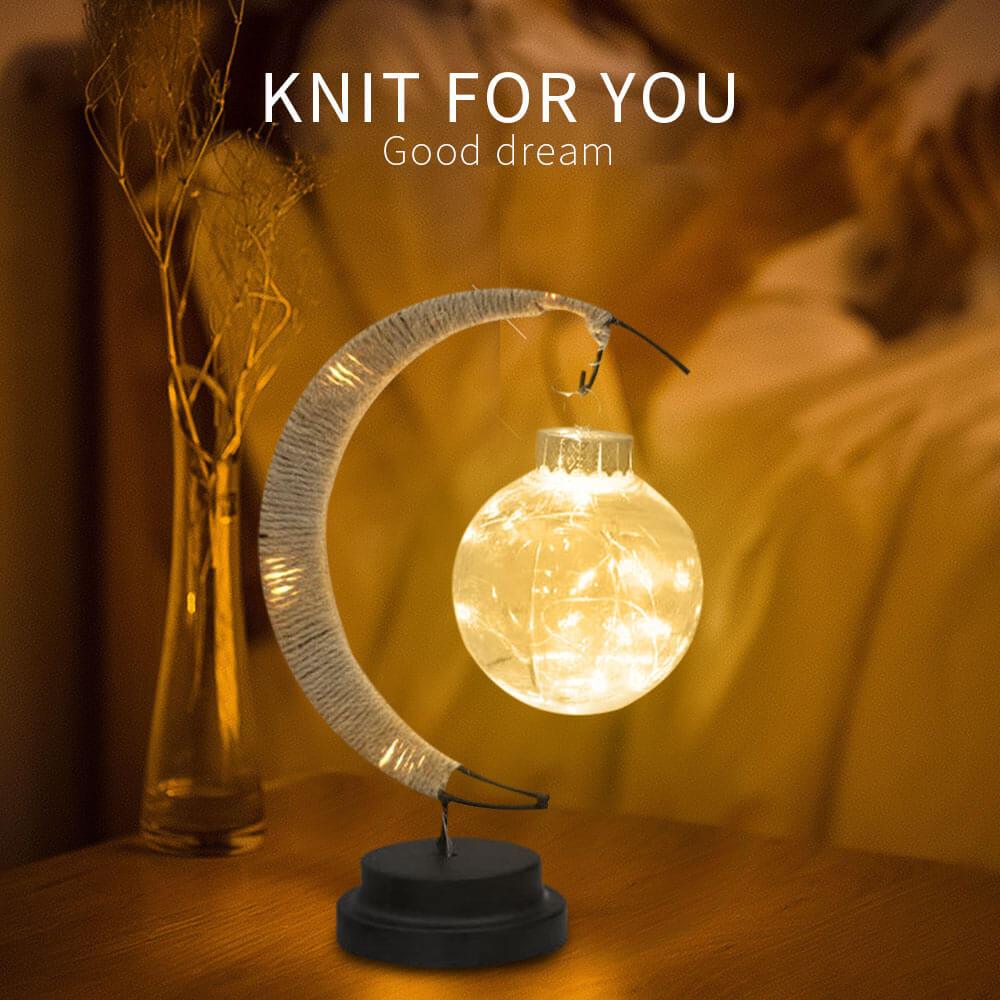 Wishing Ball Moon Night Table Lamp