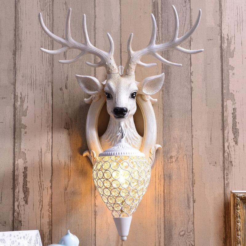 Antler Fruits Resin Wall Lamp