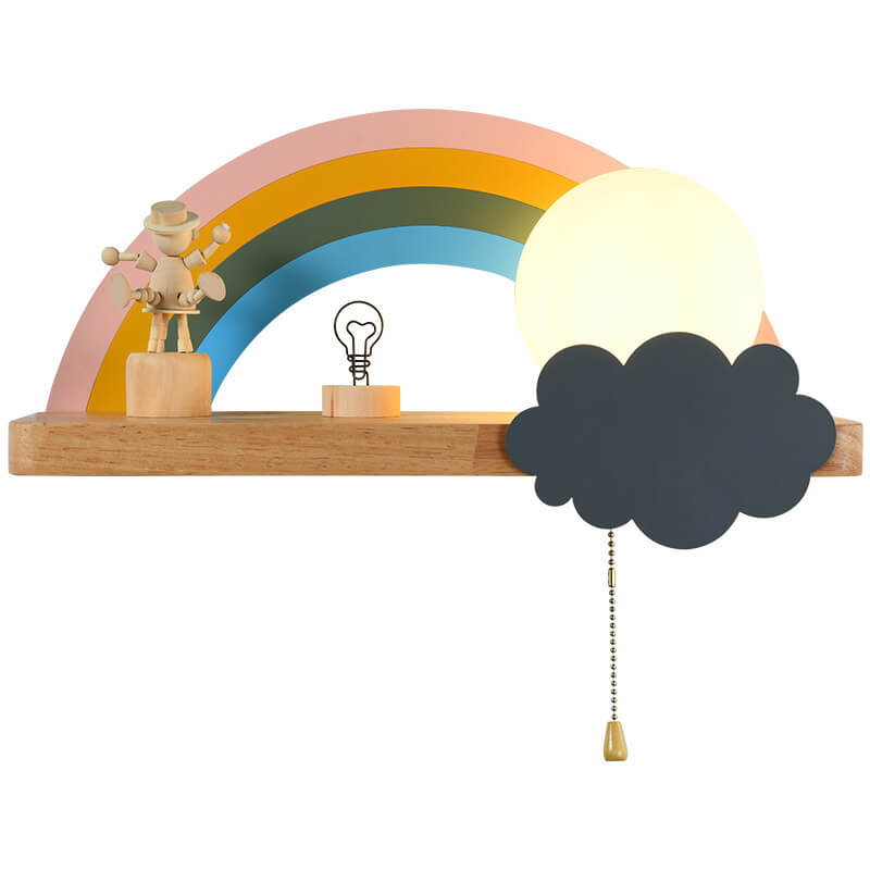 Cartoon Rainbow Wall Lamp