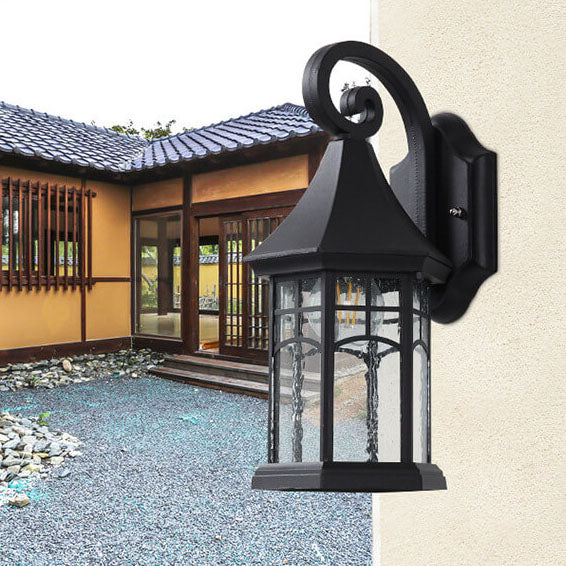 Lantern Glass Outdoor Light