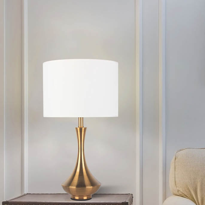 Metal Teardrop Table Lamp