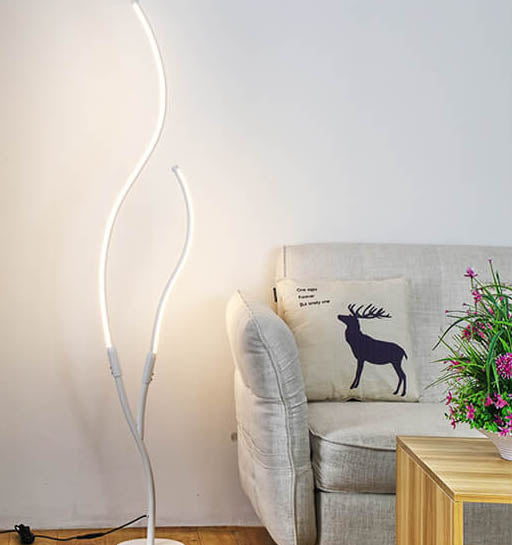 Modern Minimalist Curved Line Floor Lamp