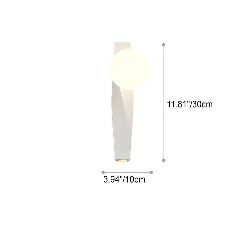Cream Style Plastic Long Outdoor Light