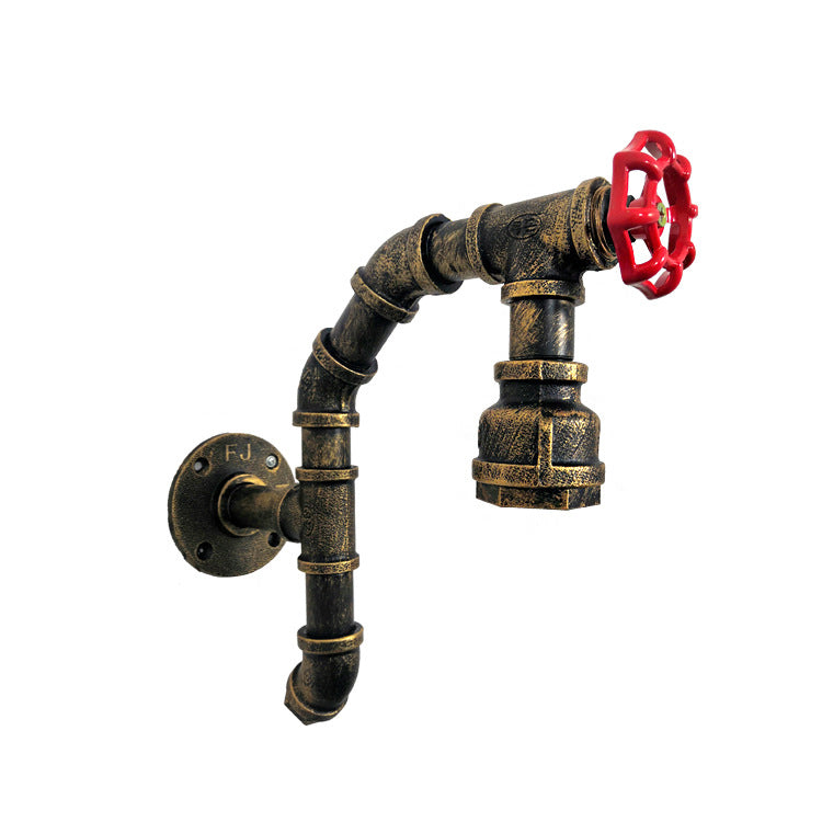 Iron Faucet Wall Lamp