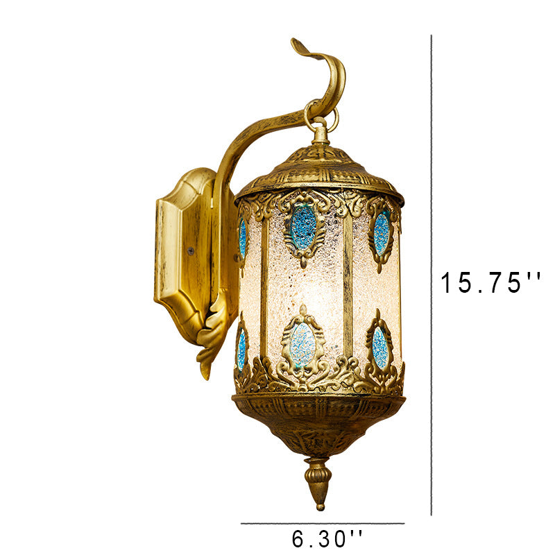 Iron Mediterranean Style Wall Lamp