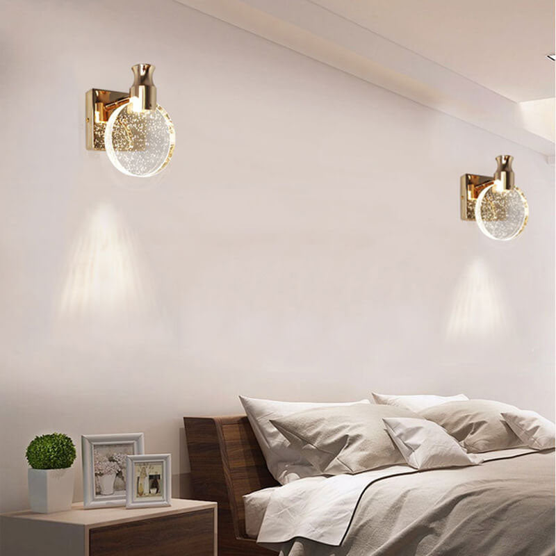 Crystal Bubble Wall Lamp