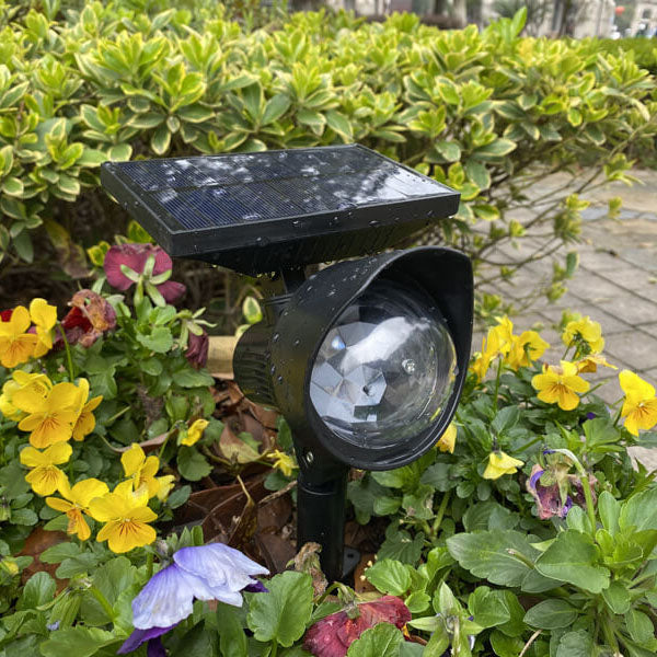 Rotating Color Projection Garden Outdoor Light