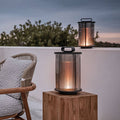 Modern Stainless Steel Glass Floor Lamp