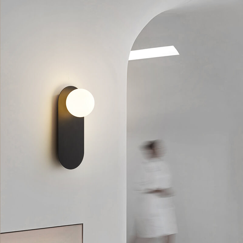 Glass Ring Wall Lamp
