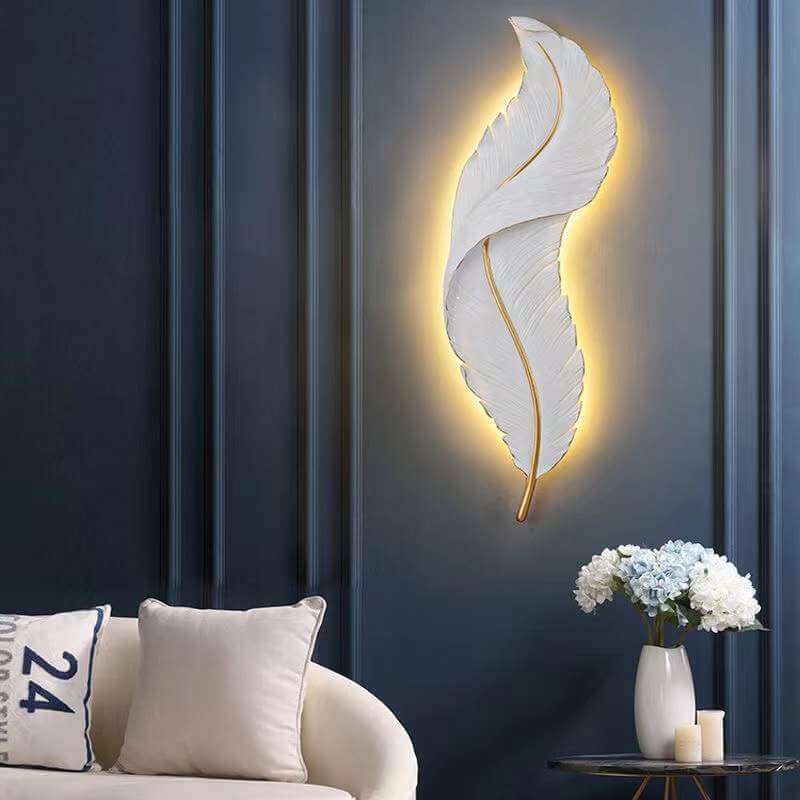 Feather Wall Lamp