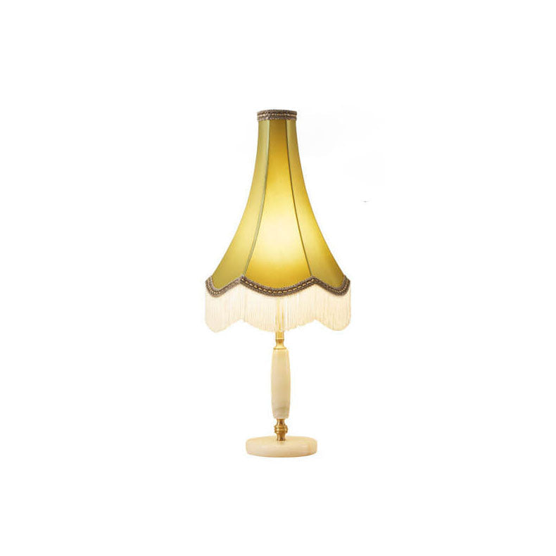 Court Tassel Copper Table Lamp