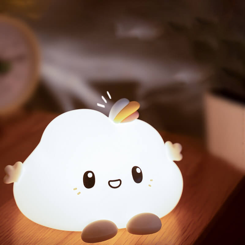 Silicone Cloud Design Night Table Lamp