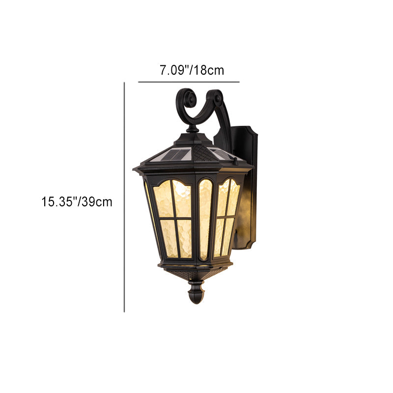 Farmhouse Cube Lantern Aluminum Outdoor Light
