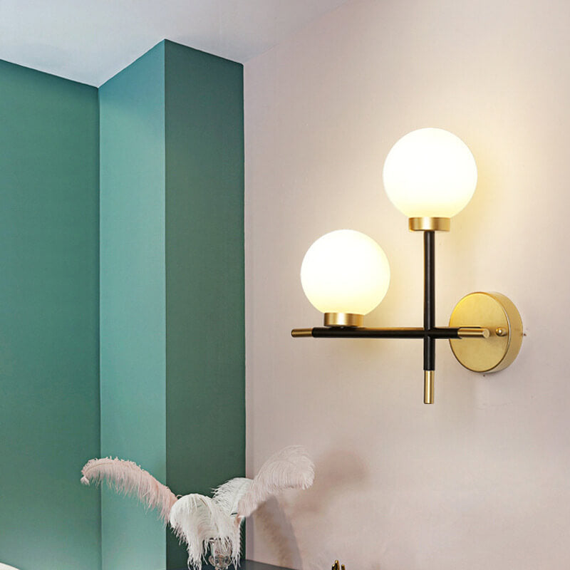 Magic Bean Glass 1/2 Wall Lamp