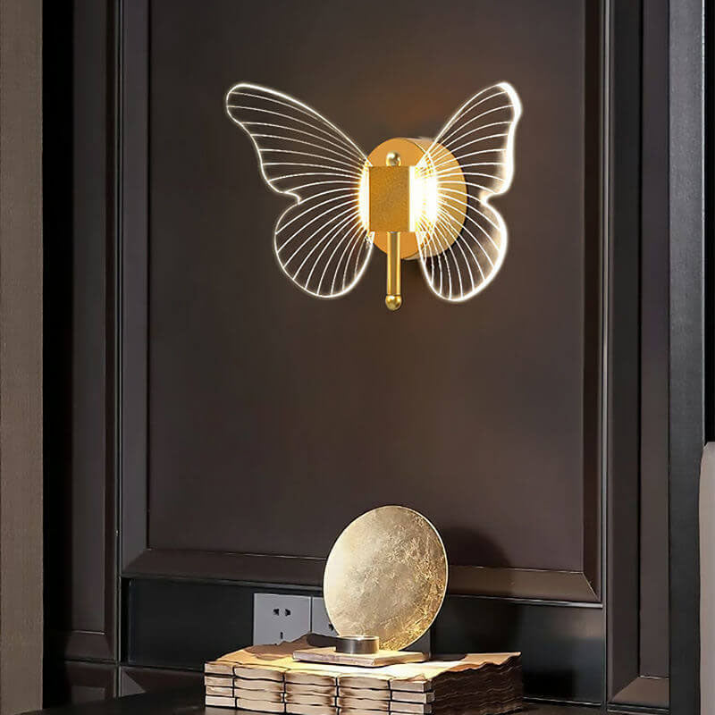 Butterfly Acrylic Wall Lamp