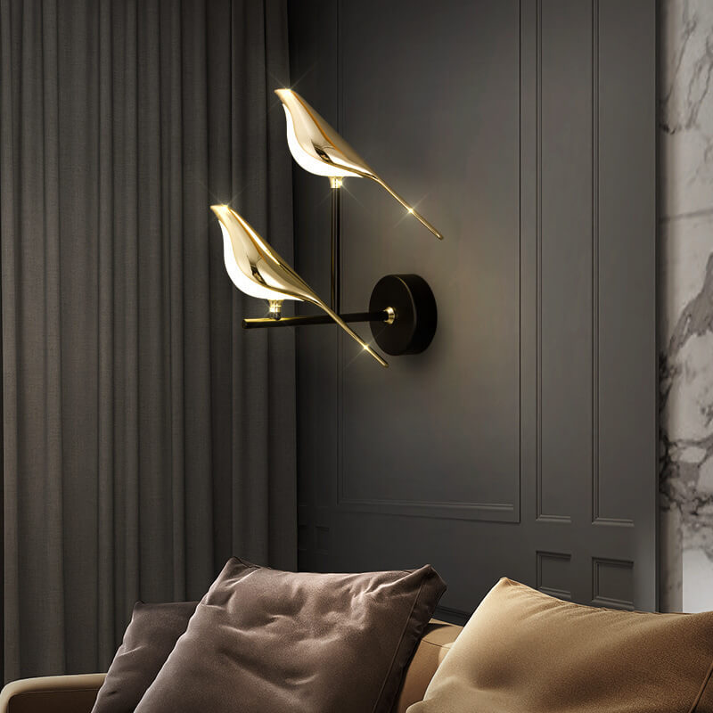 Bird 1/2 Rotatable Wall Lamp