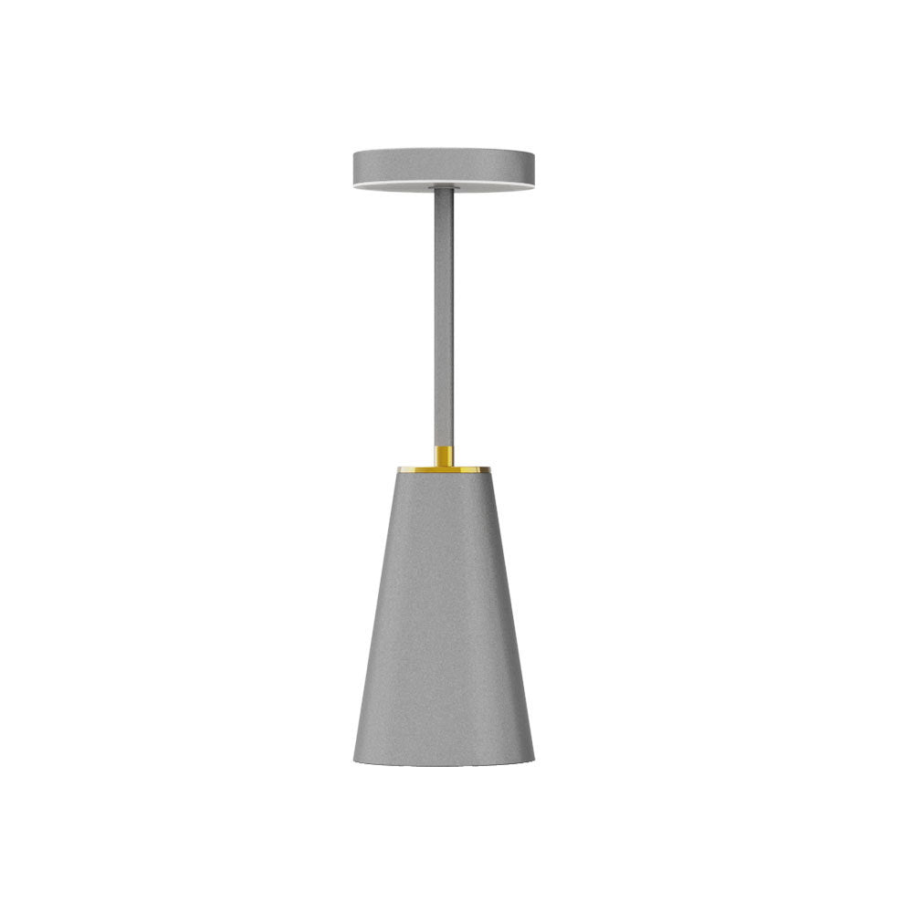 Cylindrical PC Iron Living Table Lamp