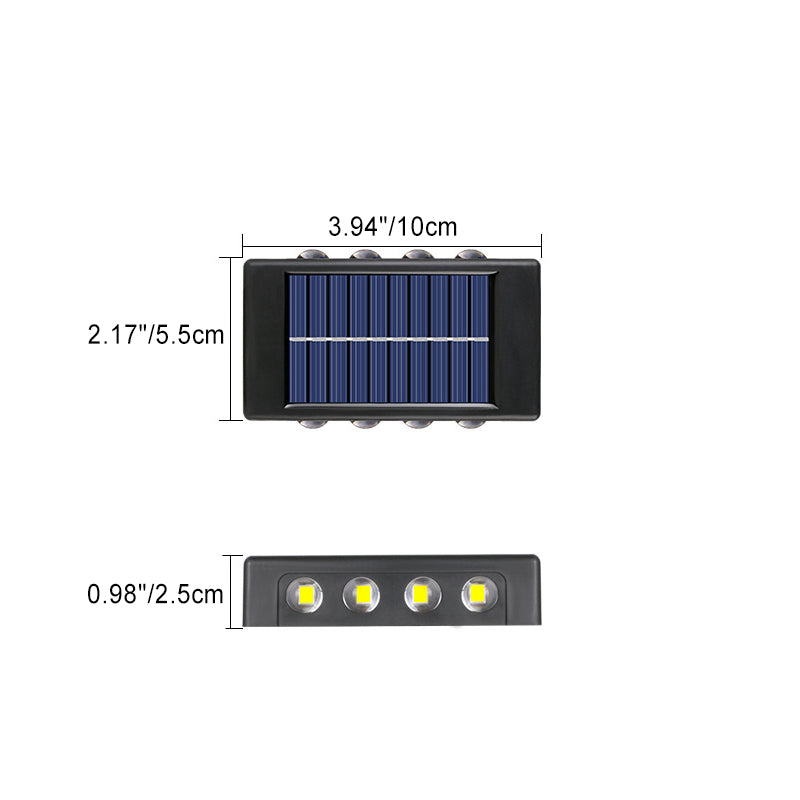 Rectangular ABS PVC Patio Outdoor Light