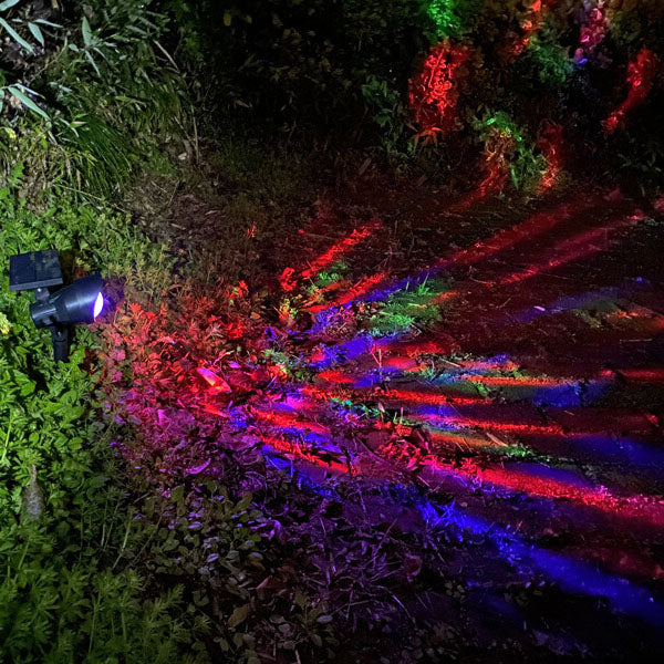 Rotating Color Projection Garden Outdoor Light