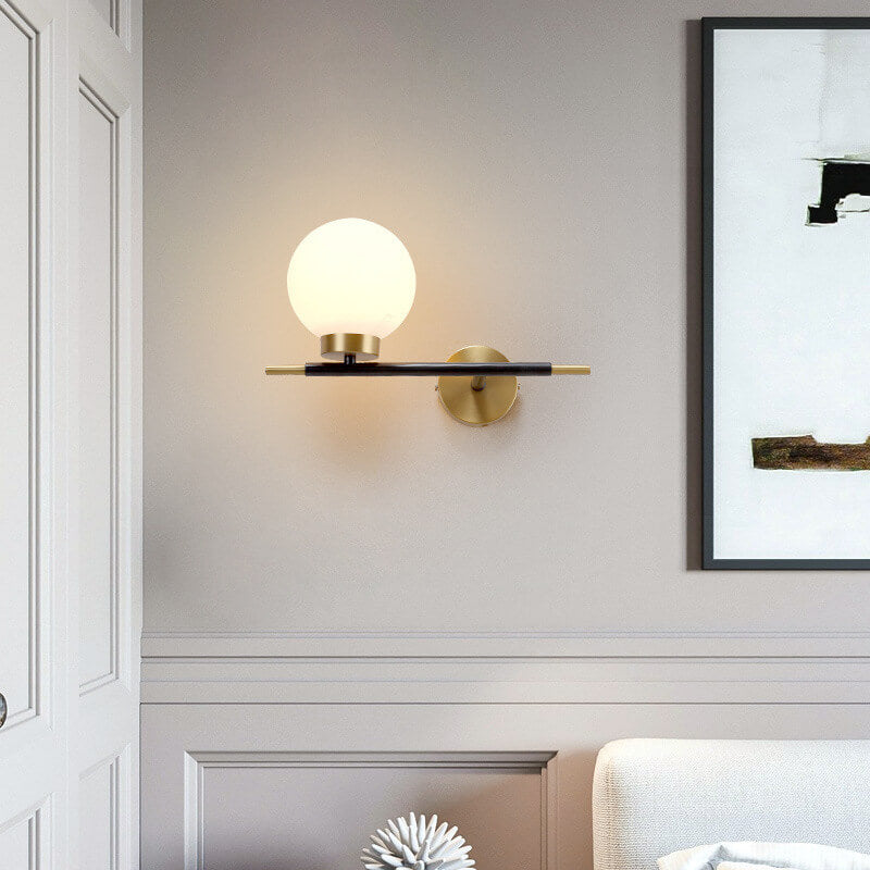 Magic Bean Glass 1/2 Wall Lamp