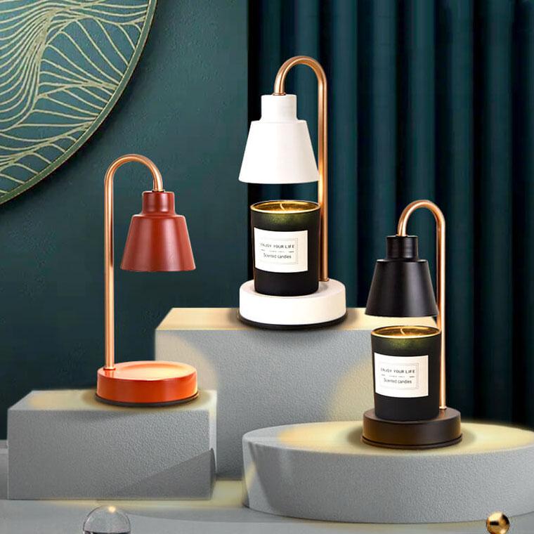 Aroma Candle Metal Dome Table Lamp