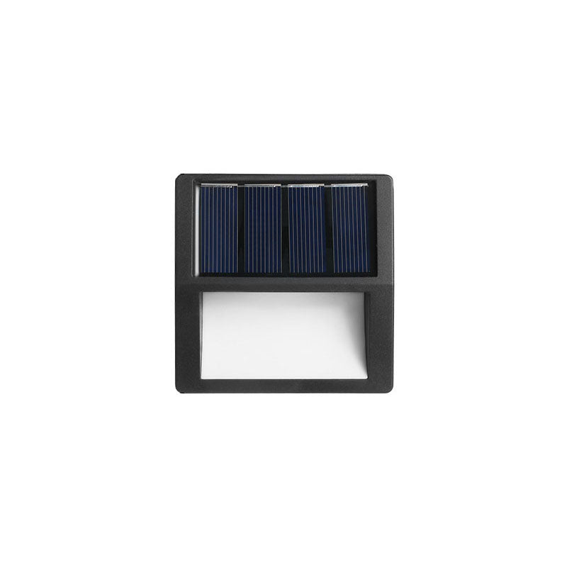 Round Square Patio Step Outdoor Light