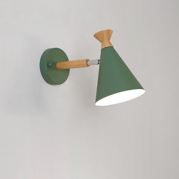 Bell Wood Wall Lamp