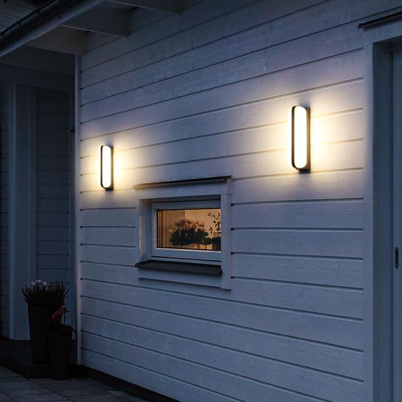 Cylinder Ring 1/2 Outdoor Light