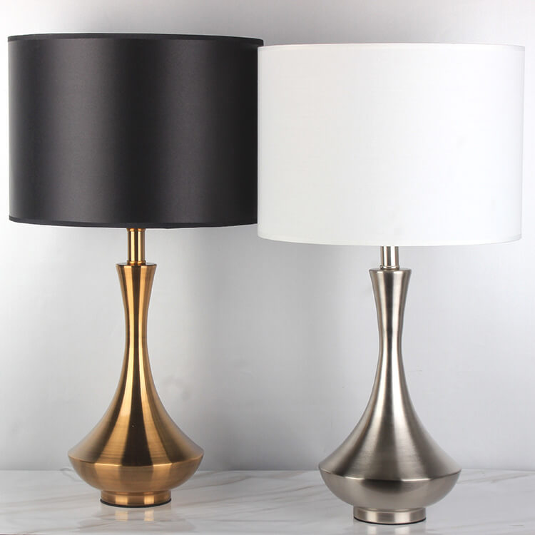 Metal Teardrop Table Lamp