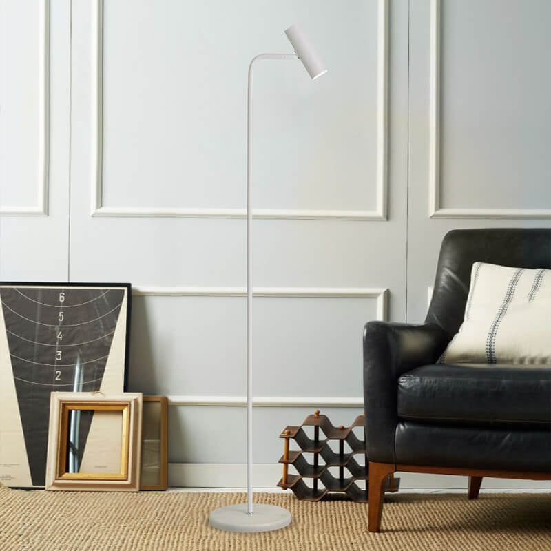 Industrial Iron Simple Base Floor Lamp