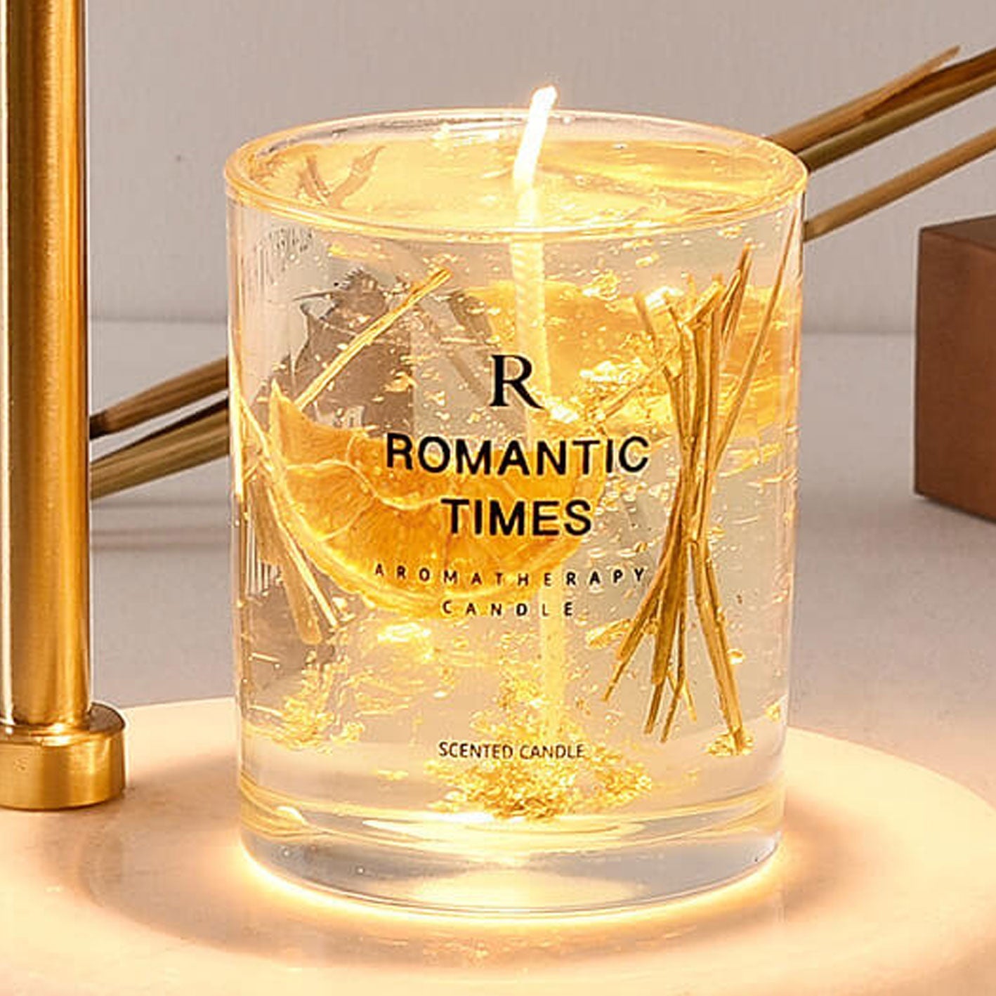 Metal Cylindrical Aromatherapy Melting Table Lamp